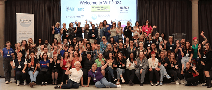 Attendees at 2024's Women Installers Together event